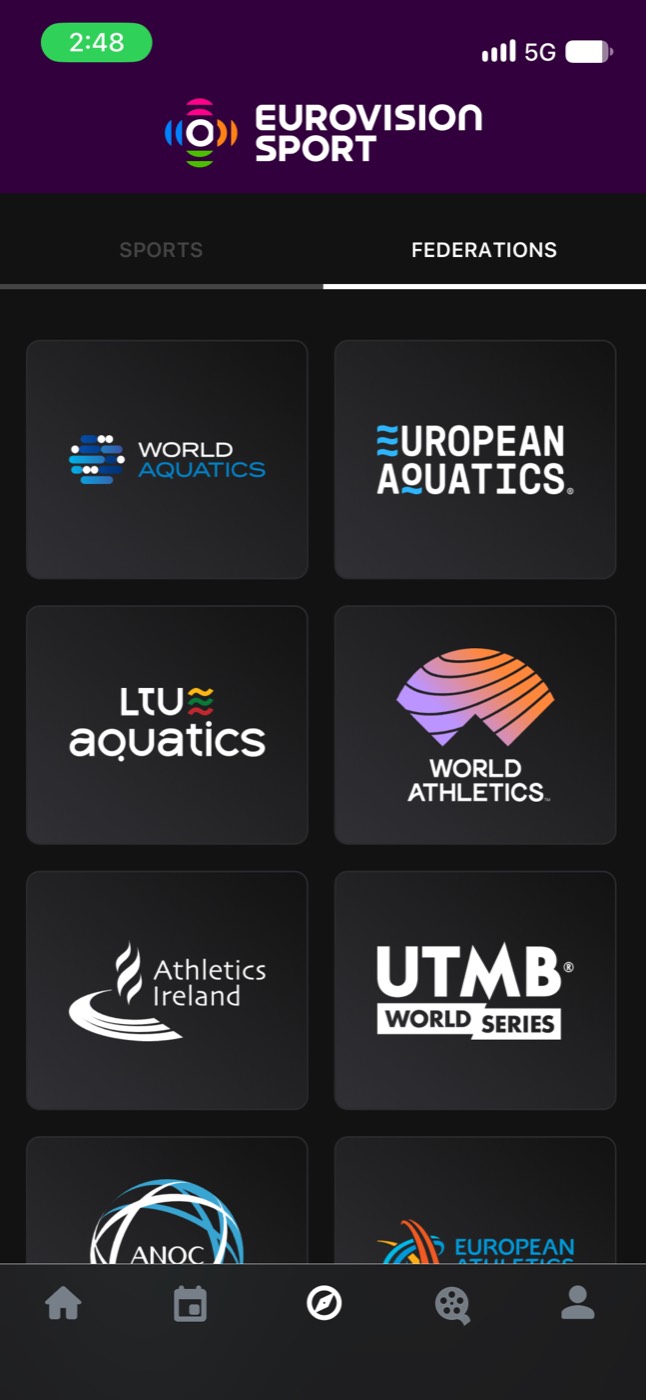 Eurovision Sport federations