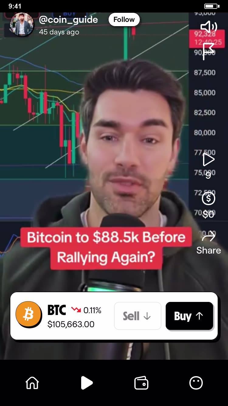 RN-VideoFeed, a chart clip in the reel